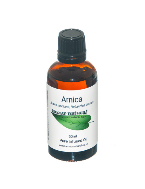 Amour Natural Arnica Pure Infused Oil 50ml | Muscle & Bruise Support