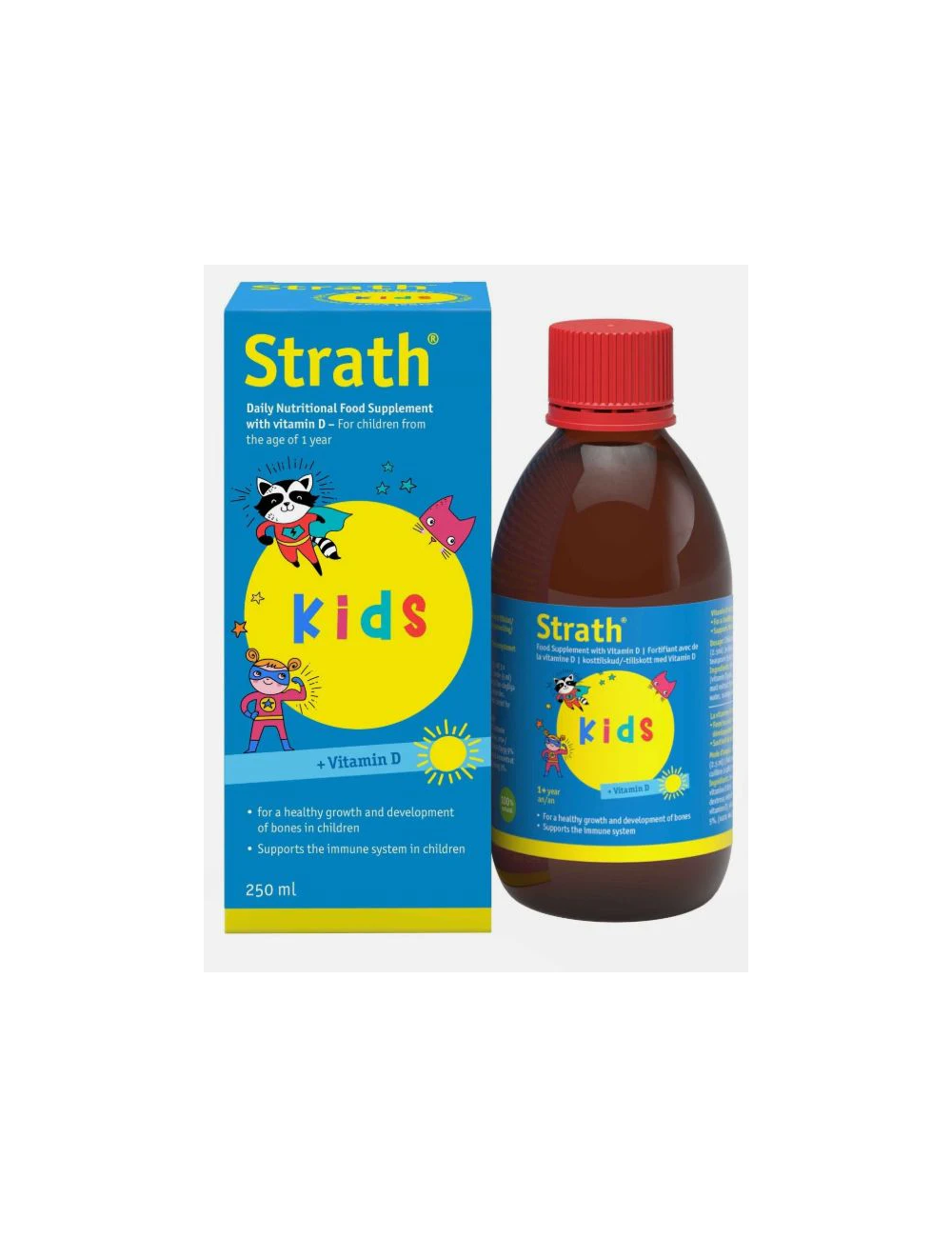 Strath Kids Elixir + Vit D 250ml