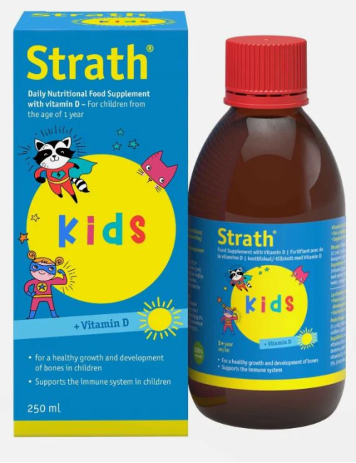 Bio-Strath Kids + Vitamin D | Natural Herbal Yeast Supplement for Children