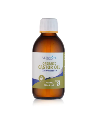 UltraPure Organic Castor Oil 200ml.