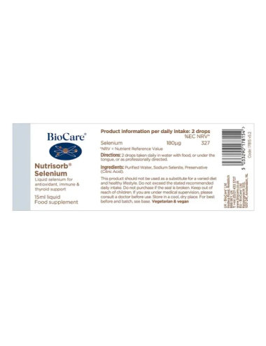 Nutrisorb® Selenium 15ml Bio Care