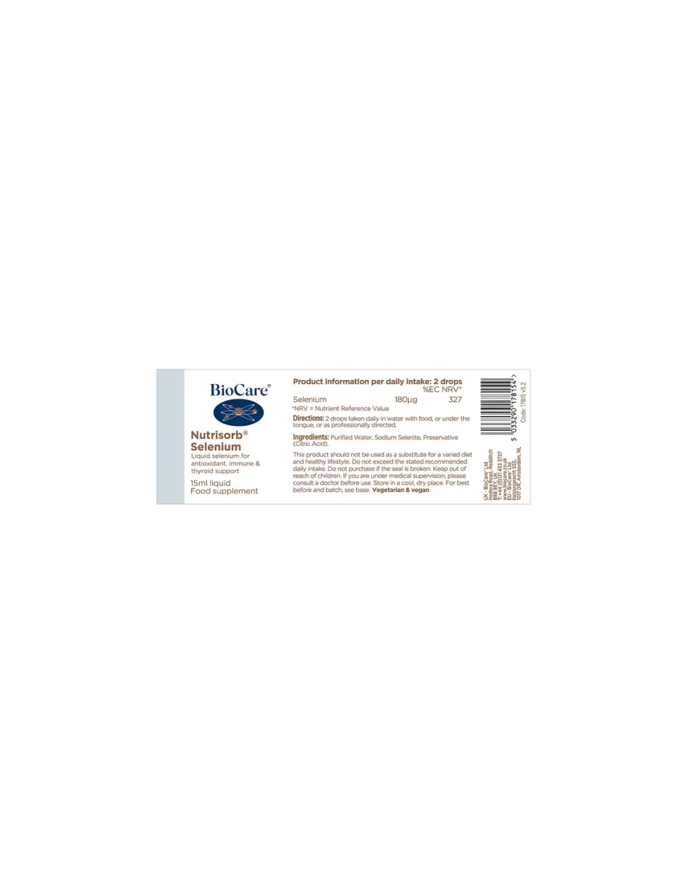 Nutrisorb® Selenium 15ml Bio Care