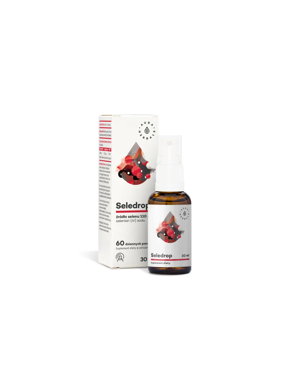 Seledrop, selenium 110 mcg (sodium selenite), spray 30 ml