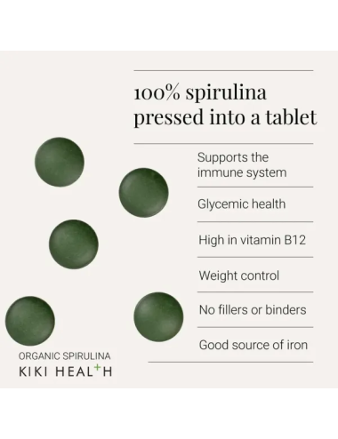 Spirulina Tablets, Organic - 200 Tablets