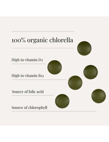 Chlorella Tablets, Organic - 200 Tablets