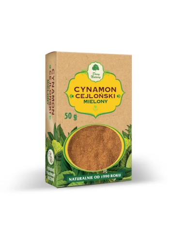 Ceylon Ground Cinnamon 50g, Dary Natury
