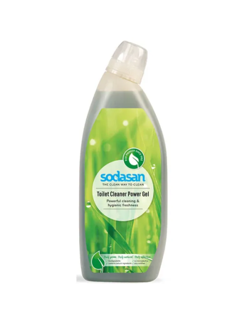 Sodasan Toilet Cleaner Power Gel | Plant-Based Limescale & Stain Remover