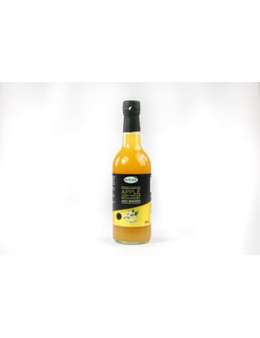 Natural Raw Apple Cider Vinegar with Ginger 500ml, GoHerbal