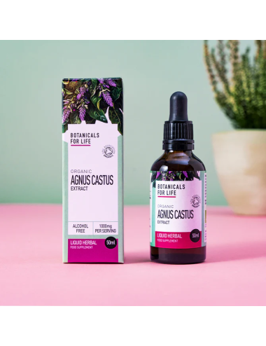 Organic Agnus Castus Extract 50ml, Botanicals for life