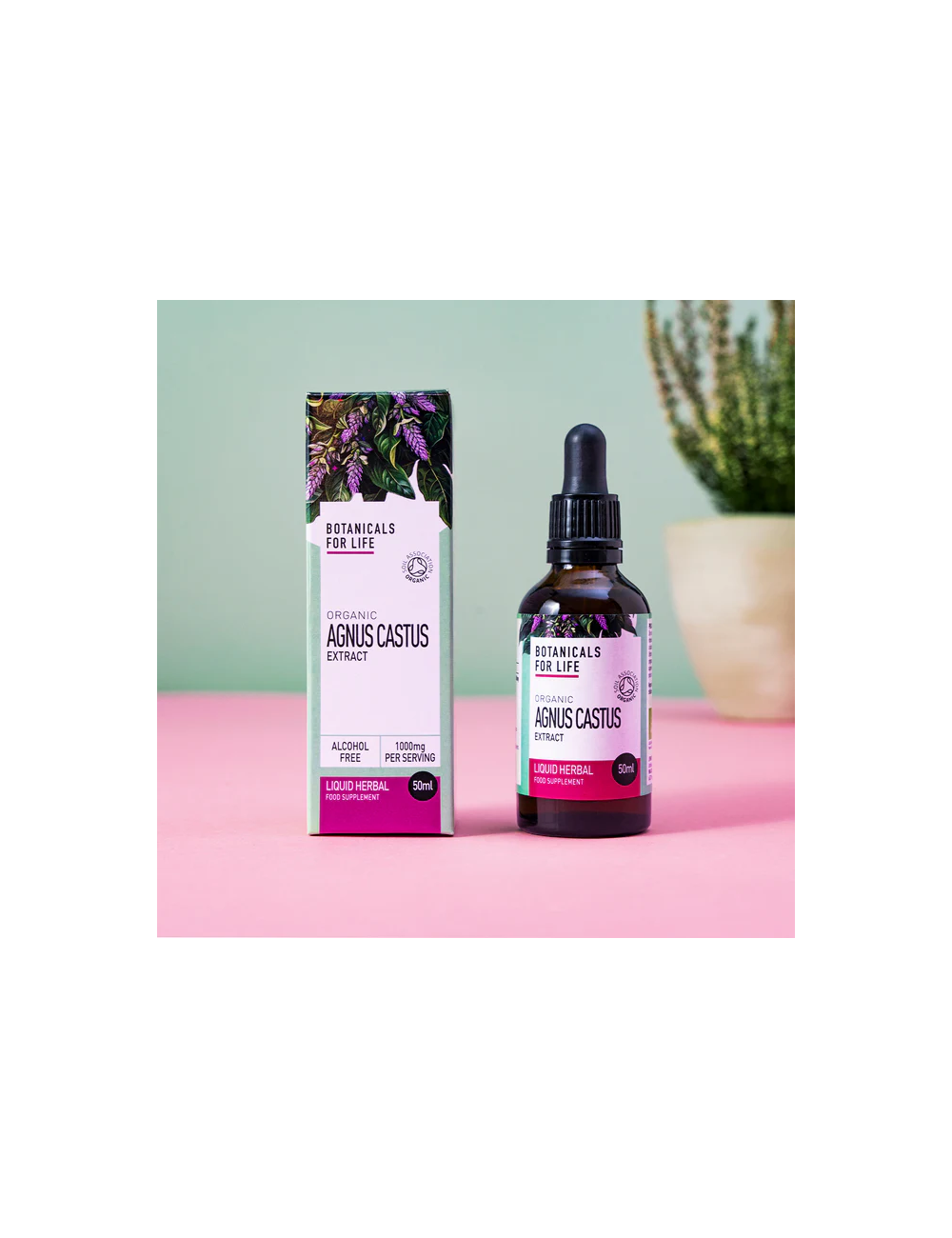 Organic Agnus Castus Extract 50ml, Botanicals for life