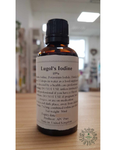Lugol's Iodine Solution 15%, 50ml