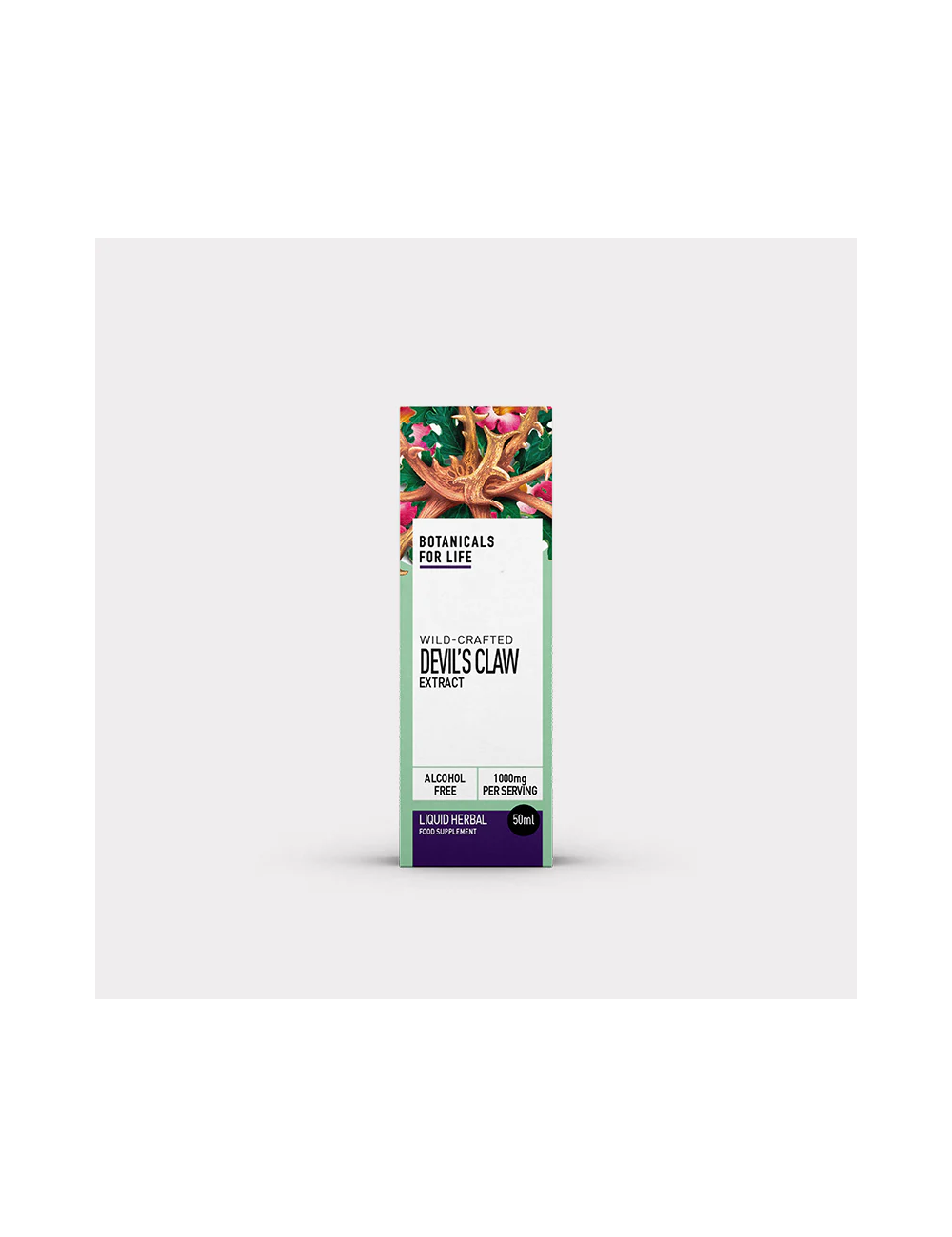 Wild Crafted Devils Claw Extract 50ml, Botanicals for life