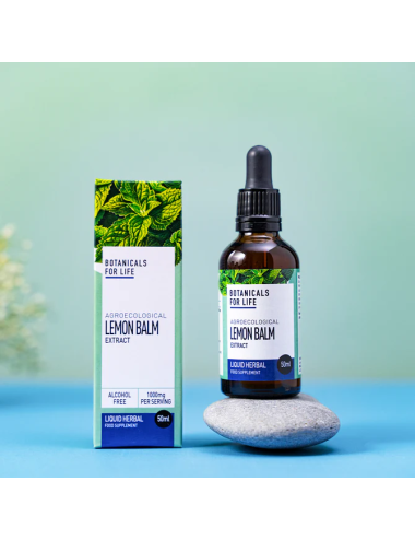 Agroecological Lemon Balm Extract 50ml, Botanicals for life