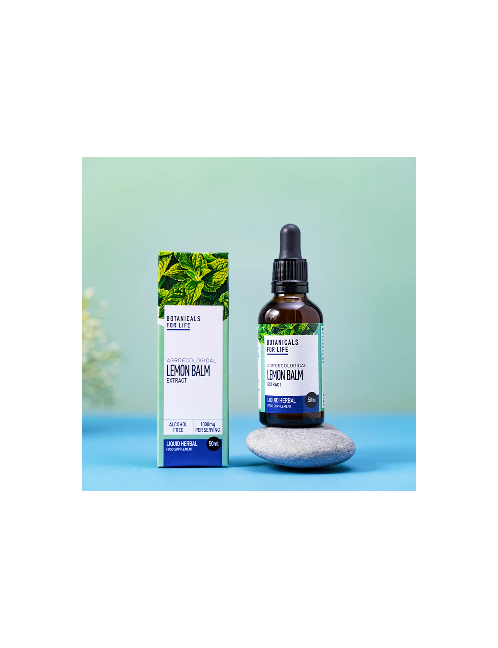 Agroecological Lemon Balm Extract 50ml, Botanicals for life
