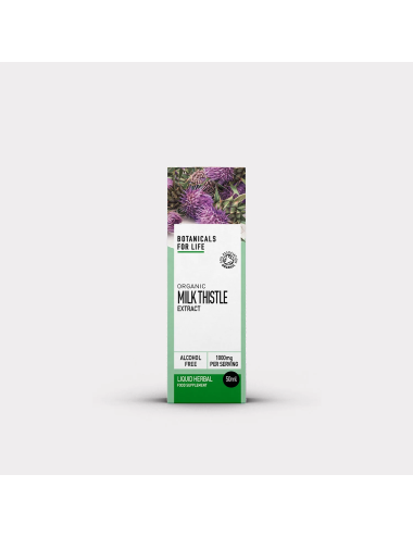 Organic Milk Thistle Extract 50ml, Botanicals for life