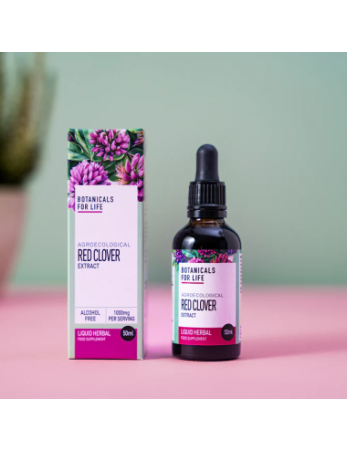 Agroecological Red Clover Extract 50ml, Botanicals for life