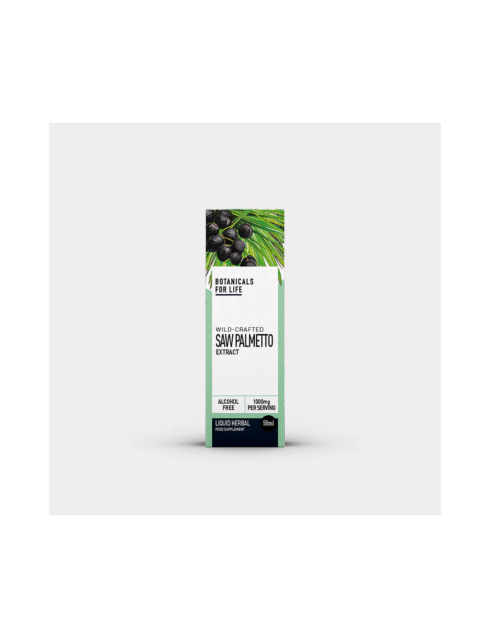 Wild Crafted Saw Palmetto 50 ml, Botanicals for life
