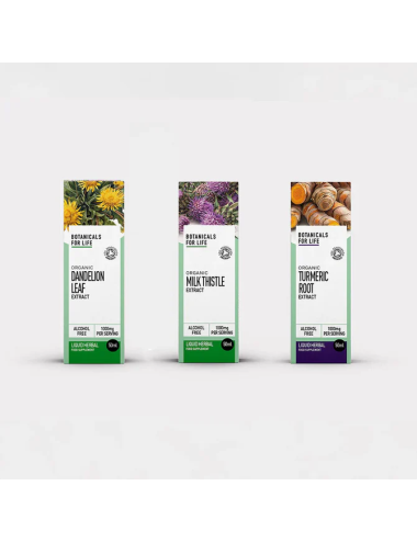 Detox Cleanse Bundle 3 x 50ml, Botanicals for life