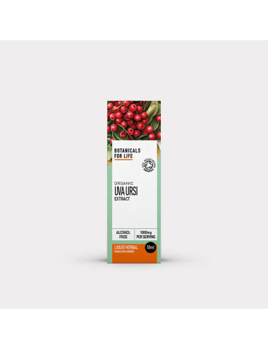 Organic Uva Ursi Extract 50ml, Botanicals for life