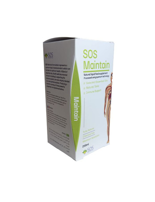 SOS Maintain Natural Herbal Food Supplement | Daily Immune Support Tonic