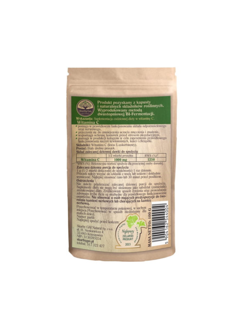 Skarby Gai Natural Vitamin C Powder from Cabbage 100g
