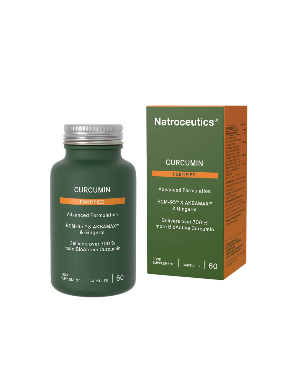 Natroceutics Curcumin Fortified  60 capsules