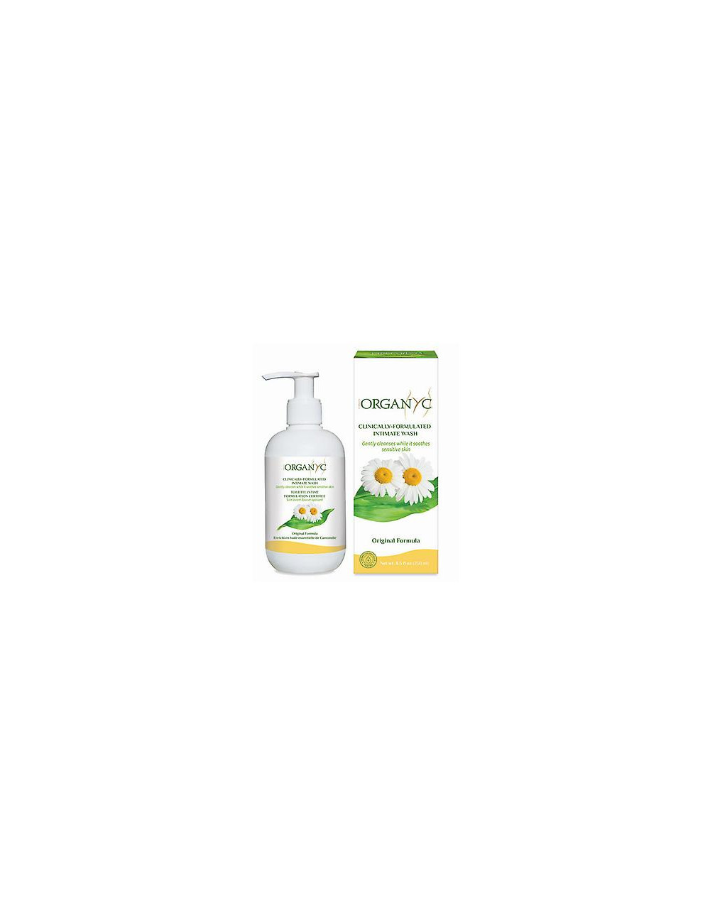 Organyc Intimate Wash with Chamomile 250ml