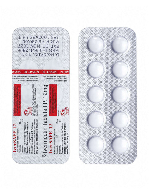 IverSAFE Ivermectin 12mg Tablets | 10 Tablet Pack