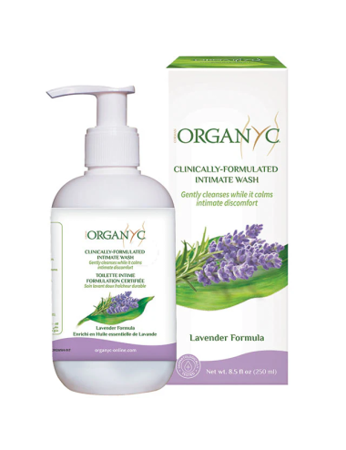 Organyc Intimate Wash with Lavender 250ml