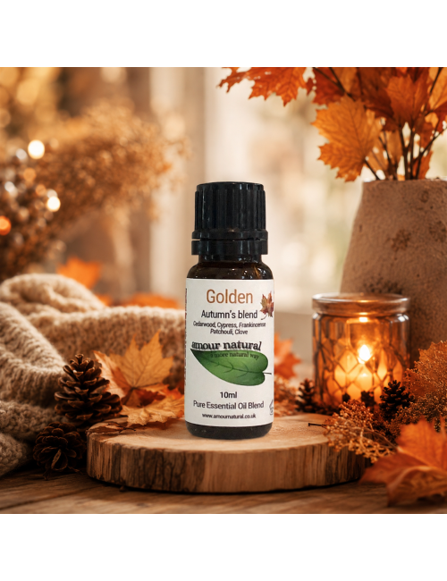 Golden Autumn's Blend Essential Oil 10ml | Warm Autumn Aromatherapy Blend