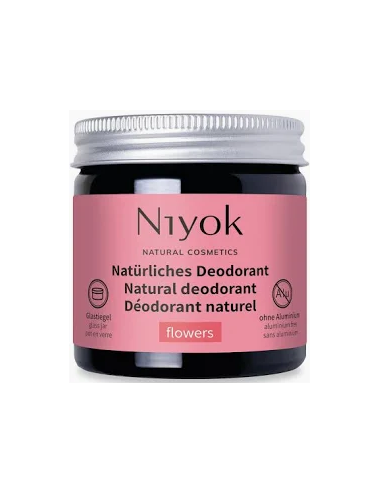 Niyok Natural Deodorant Flowers scent 40ml