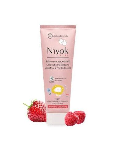 Niyok Kids Strawberry & Raspberry Toothpaste 75ml