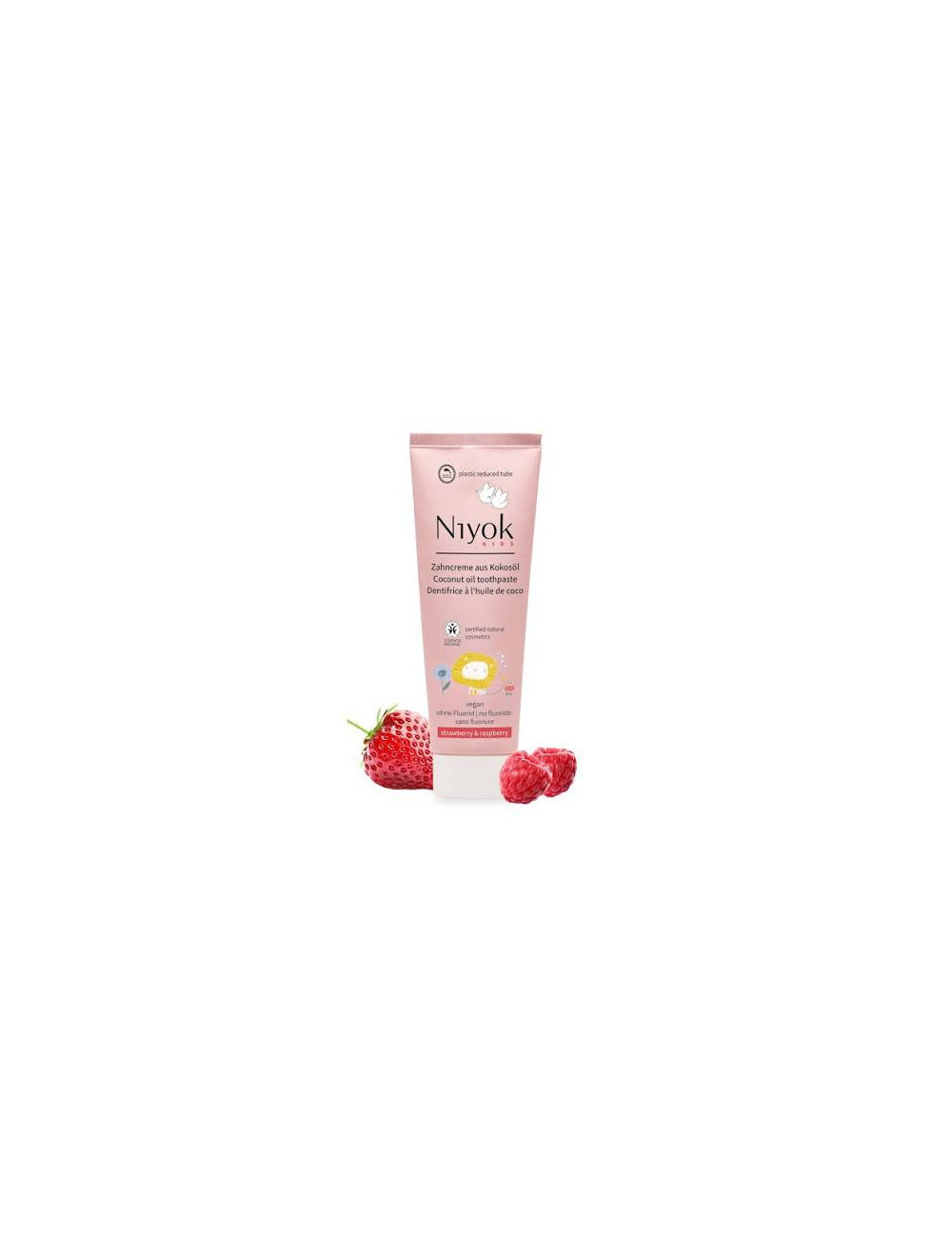 Niyok Kids Strawberry & Raspberry Toothpaste 75ml