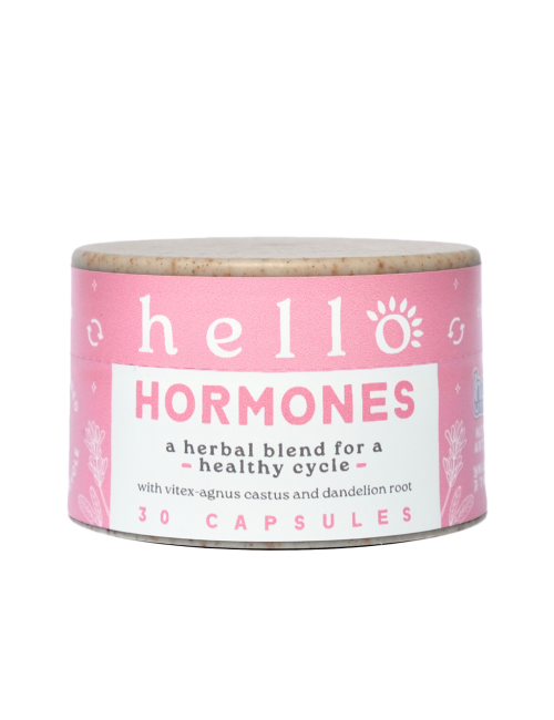 Hello Hormones Herbal Blend Capsules | Natural Hormone Balance Support