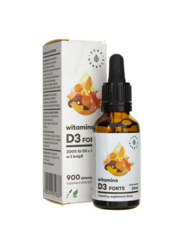 Vitamin D3 Forte drops 30 ml Aura Herbals