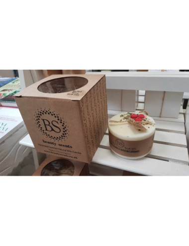 Handmade Soy Candle by Beauty Scents, Mulled Wine