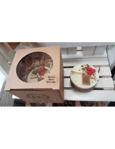 Handmade Soy Candle by Beauty Scents, Mulled Wine
