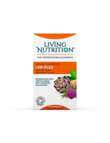 Living Nutrition Organic Fermented LVR-Plex 60 capsules