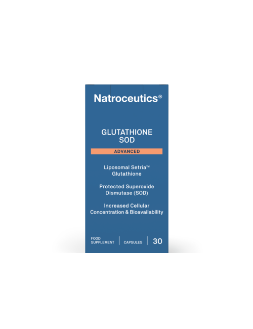 Natroceutics Glutathione SOD Advanced | Liposomal Antioxidant Capsules