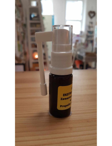 Propolis extract 10%, 10ml Throat applicator / Ekstrakt propolisowy