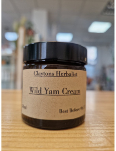Wild Yam Cream Hormone Balance 60ml Claytons Herbalist