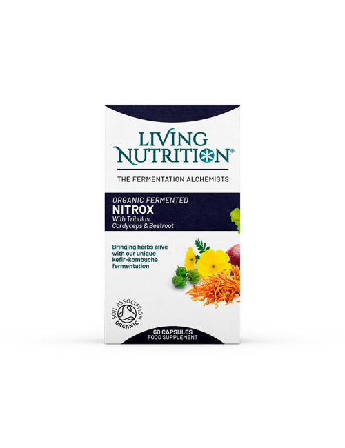 Living Nutrition NitroX 720mg | Organic Fermented Performance Support