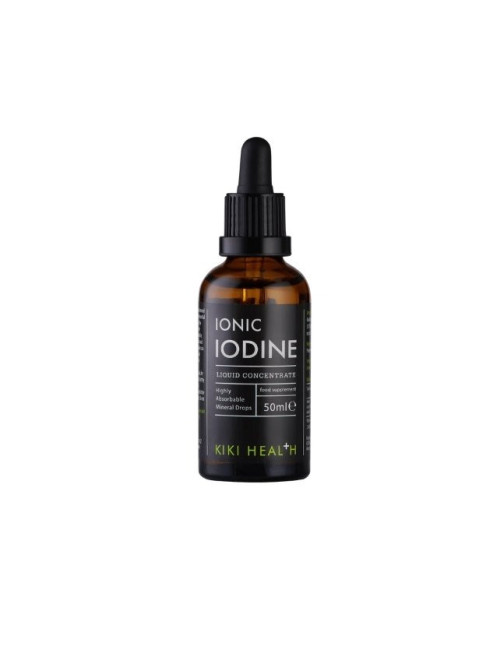 KIKI Health Ionic Iodine Liquid Concentrate 50ml | High Bioavailability Iodine Supplement