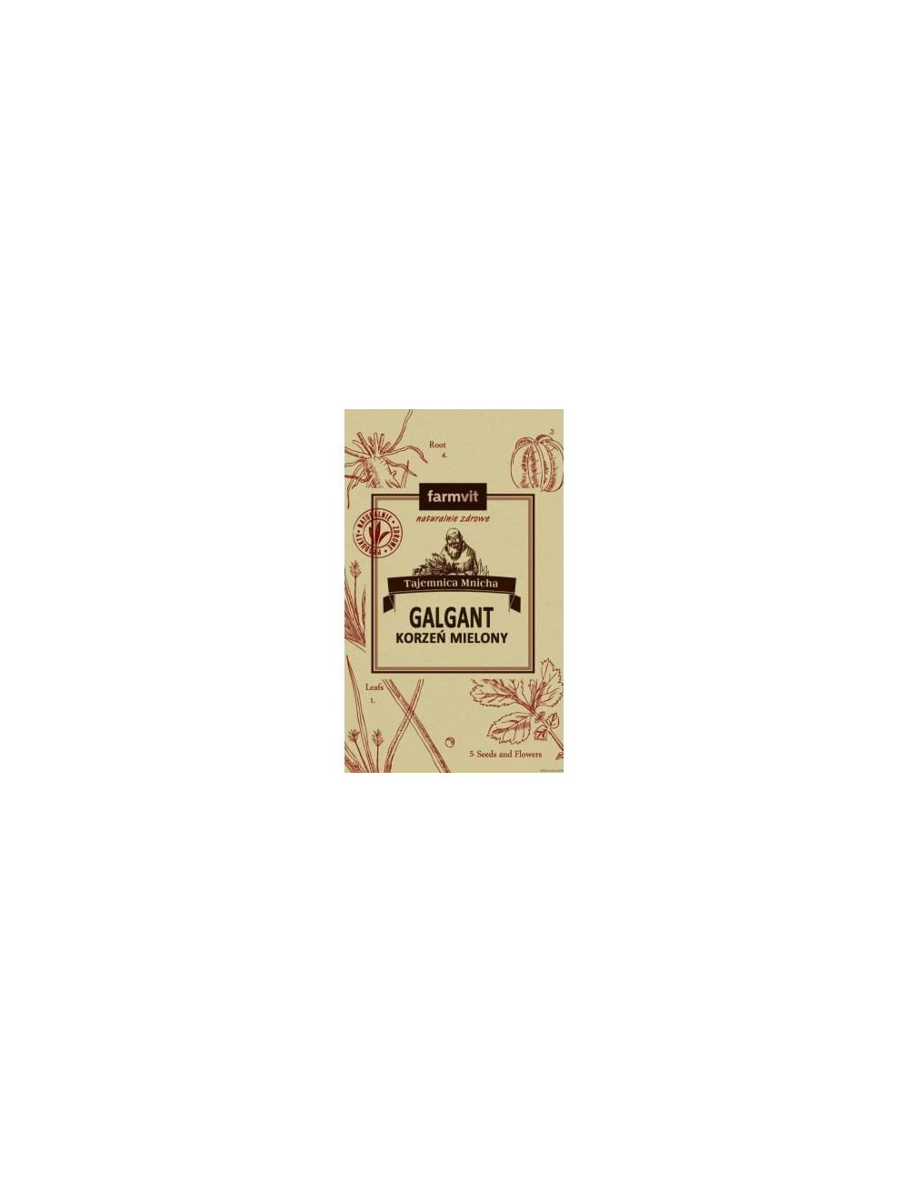 Galgant powder 50g, FARMVIT