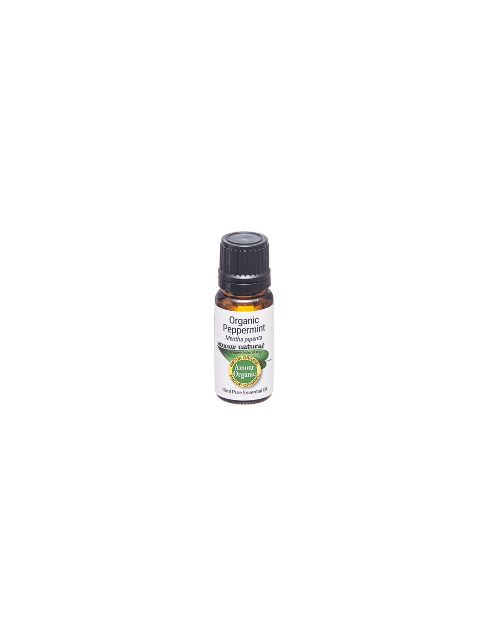 Peppermint Organic Pure Essential Oil 10ml, Amour Natural
