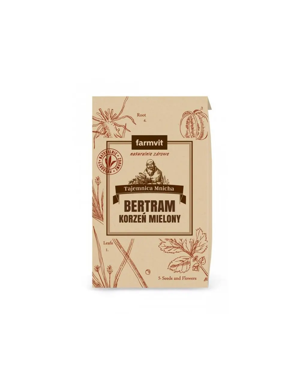 Bertram ground root 50g, Farmvit