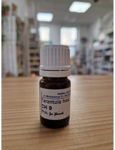 Tarantula hispana CH9 homeopathic granules 5ml