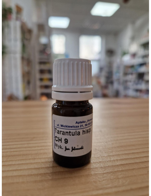 Tarantula Hispana CH9 Homeopathic Granules 5ml | Homeopathic Remedy