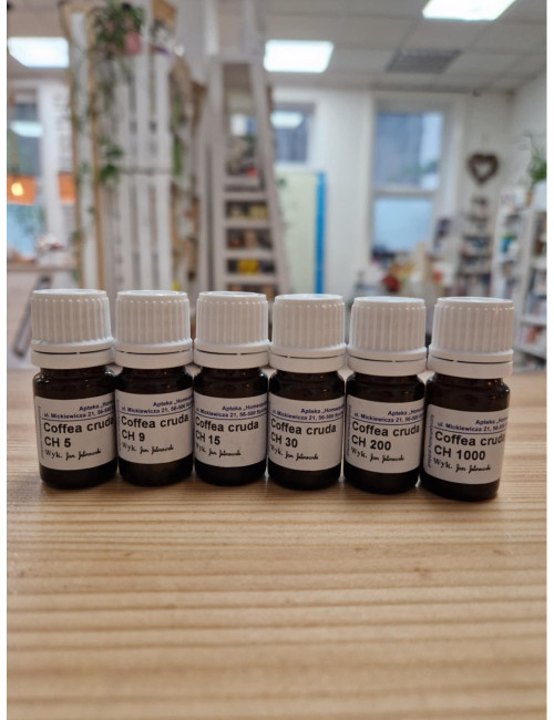 Coffea Cruda Homeopathic Granules 6 x 5ml | Multi-Potency Homeopathic Remedy