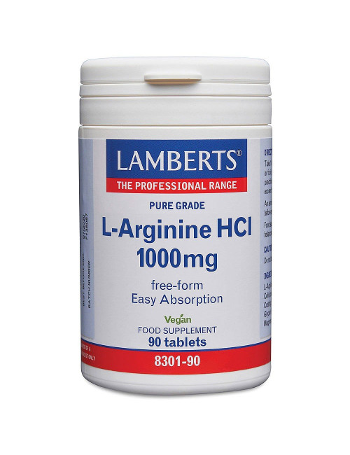 L-Arginine HCl 1000mg Lamberts